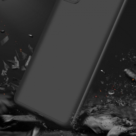 Husa GKK 360 + folie protectie pentru Xiaomi Mi 10T / 10T Pro, Negru [2]