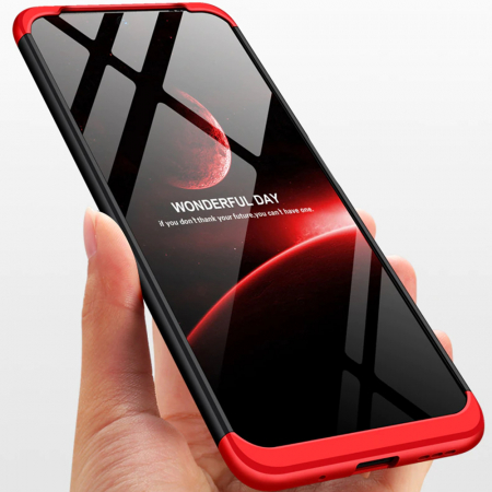 Husa GKK 360 + folie protectie pentru Xiaomi Redmi 10, Negru [6]