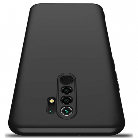 Husa GKK 360 + folie protectie pentru Xiaomi Redmi 9, Negru [3]