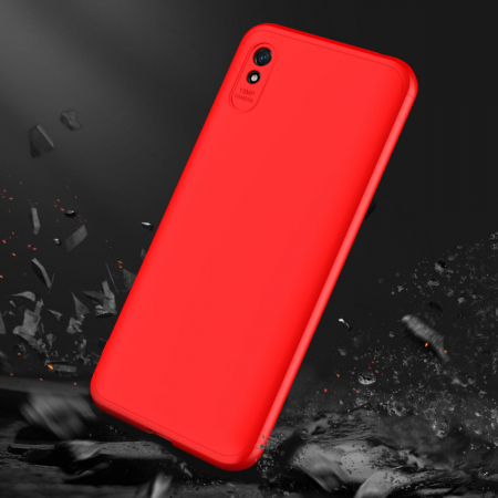 Husa GKK 360 + folie protectie pentru Xiaomi Redmi 9A, Negru [4]