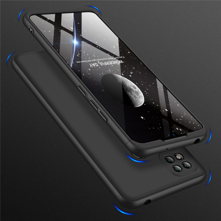 Husa GKK 360 + folie protectie pentru Xiaomi Redmi 9C, Negru [2]
