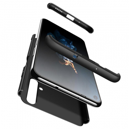 Husa GKK 360 + folie protectie pentru Xiaomi Redmi 9T, Negru [2]