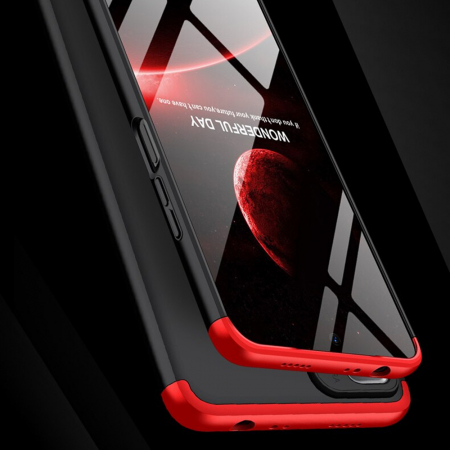 Husa GKK 360 + folie protectie pentru Xiaomi Redmi Note 11 Pro+ 5G, Negru [5]