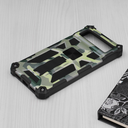 Husa Google Pixel 6 Pro, Techsuit Blazor, Camo Lime [1]