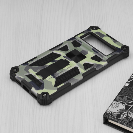 Husa Google Pixel 6, Techsuit Blazor, Camo Lime [4]