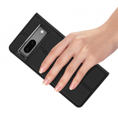 Husa Google Pixel 7, Dux Ducis Skin Pro Flip Book, Negru [3]