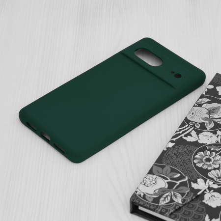 Husa Google Pixel 7, Soft Edge Silicone, Dark Green [2]