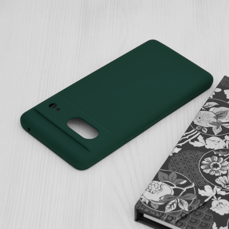 Husa Google Pixel 7, Soft Edge Silicone, Dark Green [3]