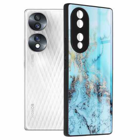 Honor 70 - Husa Honor 70, Glaze Series, Blue Ocean