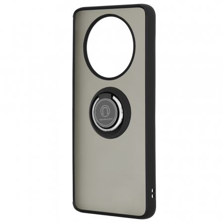 Husa Honor Magic 4 Lite cu inel suport stand magnetic, Negru [1]