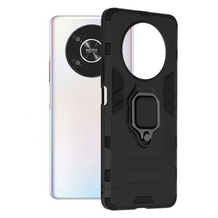 Honor - Husa Honor Magic 4 Lite, Techsuit Shield Ring, Negru