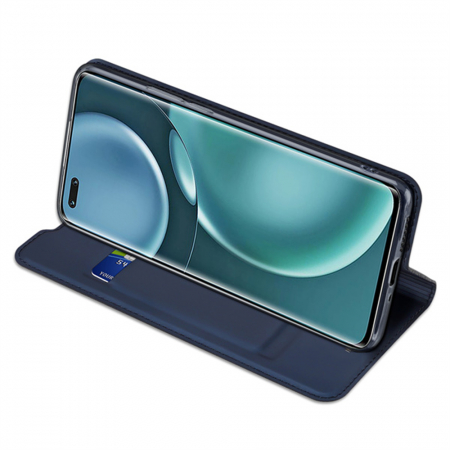 Husa Honor Magic 4 Pro, Dux Ducis Skin Pro Flip Book, Negru [3]
