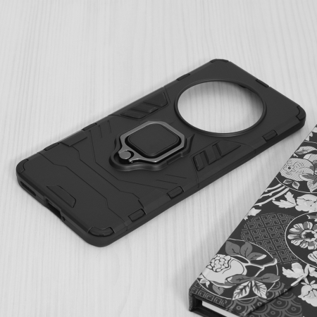Husa Honor Magic 4 Pro, Techsuit Shield Ring, Negru [2]