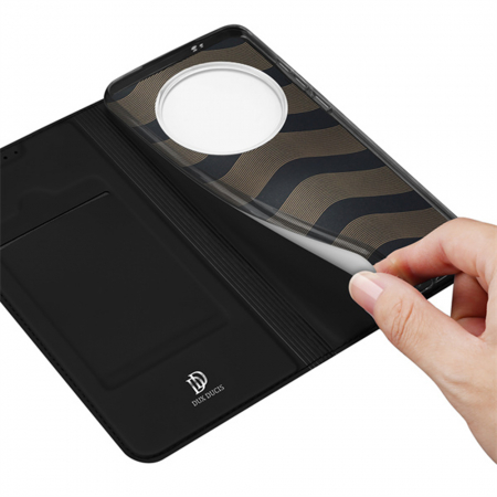 Husa Honor Magic 5 Lite, Dux Ducis Skin Pro Flip Book, Negru [5]