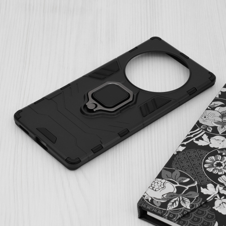 Husa Honor Magic 5 Lite, Techsuit Shield Ring, Negru [3]