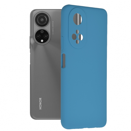 Honor - Husa Honor X7, Soft Edge Silicone, Denim Blue