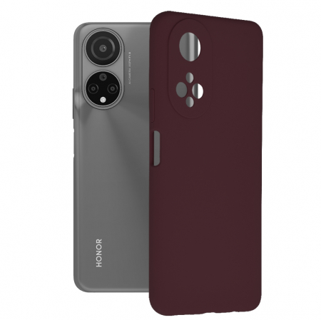 Honor - Husa Honor X7, Soft Edge Silicone, Plum Violet