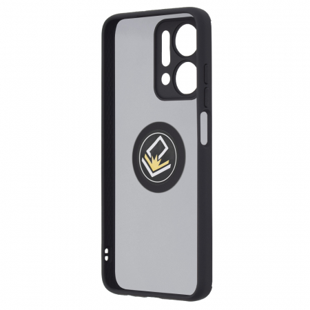 Husa Honor X7a cu inel suport stand magnetic, Negru [7]