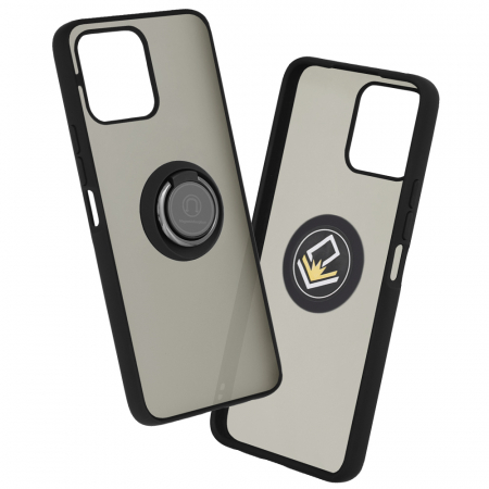 Honor - Husa Honor X8 cu inel suport stand magnetic, Negru