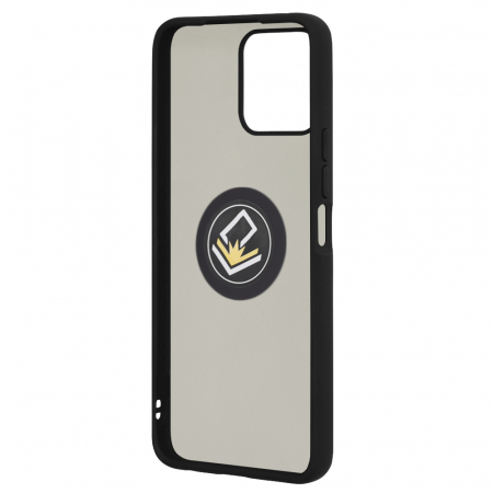 Husa Honor X8 cu inel suport stand magnetic, Negru [2]