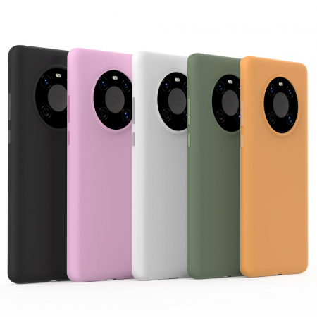 Husa Huawei Mate 40 Pro, Soft Edge Silicone, Dark Green [12]