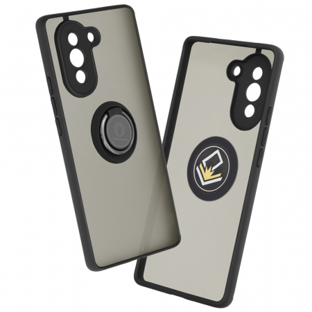 Huawei - Husa Huawei Nova 10 cu inel suport stand magnetic, Negru