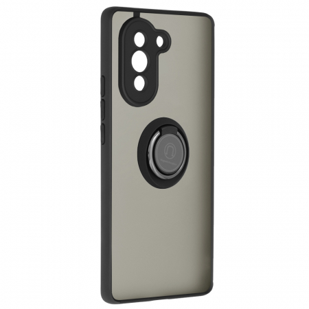 Husa Huawei Nova 10 cu inel suport stand magnetic, Negru [6]