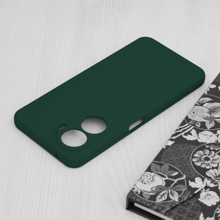 Husa Huawei Nova 10 SE, Soft Edge Silicone, Dark Green [2]