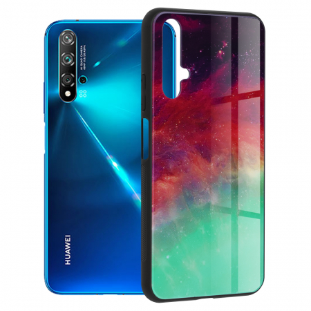 Huawei Nova 5T - Husa Huawei Nova 5T, Glaze Series, Fiery Ocean