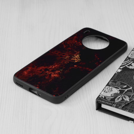 Husa Huawei Nova 8i, Glaze Series, Red Nebula [5]