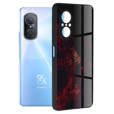 Huawei Nova 9 SE - Husa Huawei Nova 9 SE, Glaze Series, Red Nebula