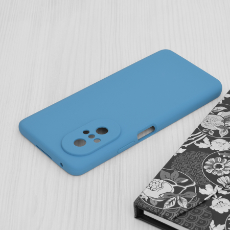 Husa Huawei  Nova 9 SE, Soft Edge Silicone, Denim Blue [4]