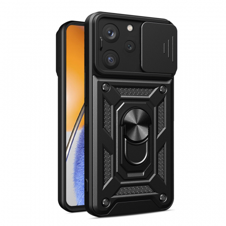 Huawei Nova Y61 - Husa Huawei Nova Y61 cu protectie camera Techsuit CamShield Series, Negru