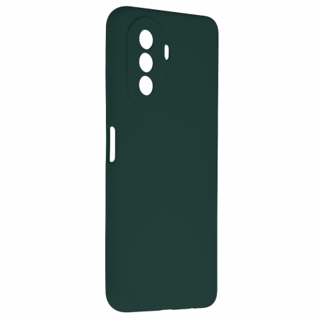 Husa Huawei Nova Y70, Soft Edge Silicone, Dark Green [1]