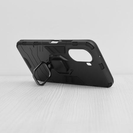 Husa Huawei Nova Y70, Techsuit Shield Ring, Negru [1]