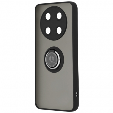 Husa Huawei Nova Y90 cu inel suport stand magnetic, Negru [7]