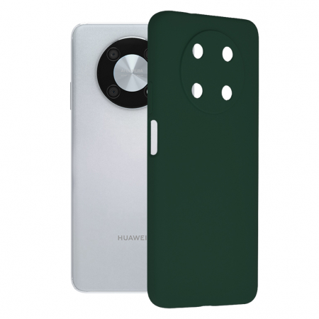 Huawei Nova Y90 - Husa Huawei Nova Y90, Soft Edge Silicone, Dark Green
