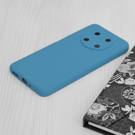 Husa Huawei Nova Y90, Soft Edge Silicone, Denim Blue [1]