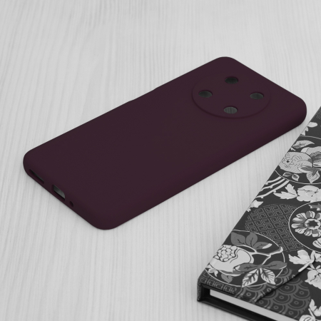 Husa Huawei Nova Y90, Soft Edge Silicone, Plum Violet [1]
