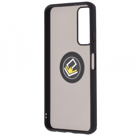 Husa Huawei P Smart (2021) cu inel suport stand magnetic, Negru [4]