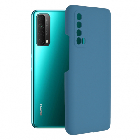 Huawei P Smart (2021) - Husa Huawei P Smart (2021), Soft Edge Silicone, Denim Blue