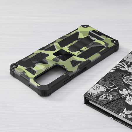 Husa Huawei P Smart (2021), Techsuit Blazor, Camo Lime [4]
