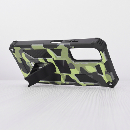 Husa Huawei P Smart (2021), Techsuit Blazor, Camo Lime [1]