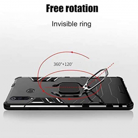 Husa Huawei P Smart (2021), Techsuit Shield Ring, Negru [5]