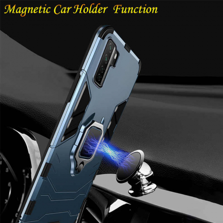 Husa Huawei P Smart (2021), Techsuit Shield Ring, Negru [7]