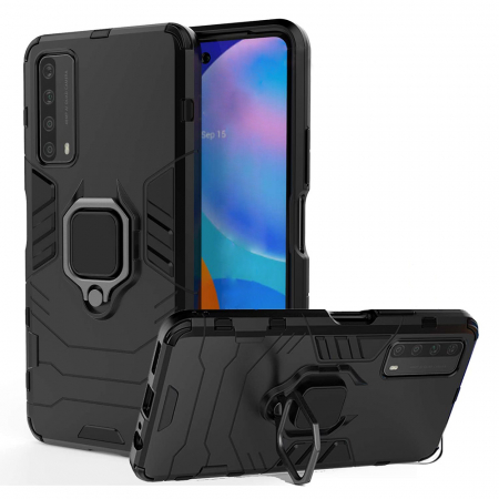 Huawei P Smart (2021) - Husa Huawei P Smart (2021), Techsuit Shield Ring, Negru