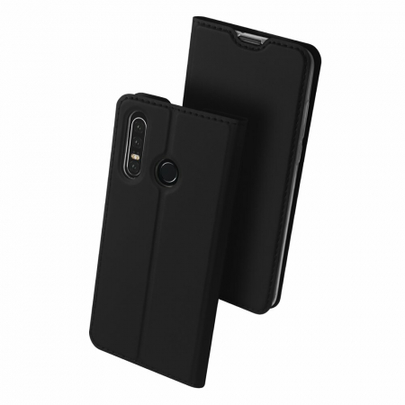 Husa Huawei P30 Lite, Dux Ducis Skin Pro Flip Book, Negru [3]