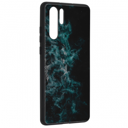 Husa Huawei P30 Pro, Glaze Series, Blue Nebula [1]