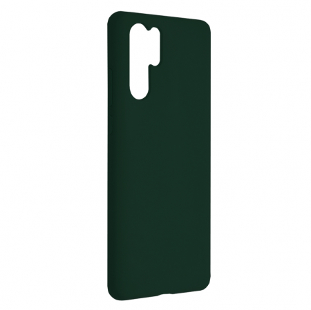 Husa Huawei P30 Pro, Soft Edge Silicone , Dark Green [1]