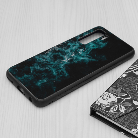 Husa Huawei P40 Lite 5G, Glaze Series, Blue Nebula [2]